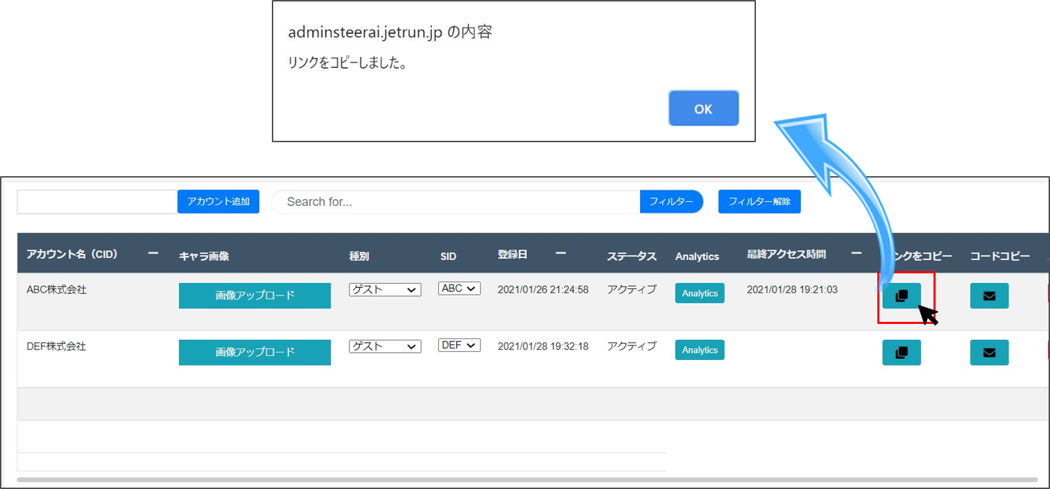アクセス管理